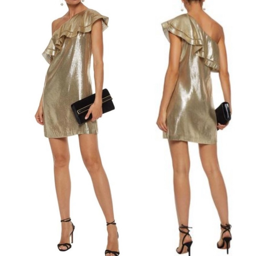 Stunning RACHEL ZOE gold dress
